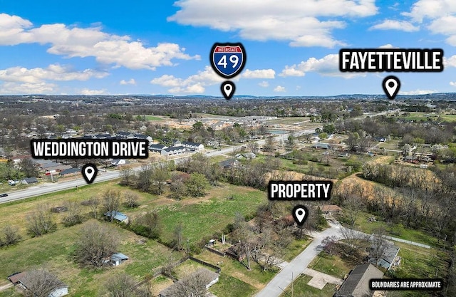 5694/925668/665644/42 W Michael Cole Dr, Fayetteville, AR 72704 - drone / aerial view