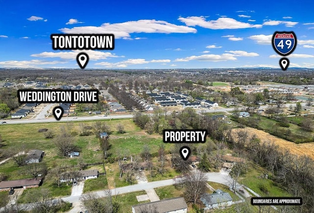 5694/925668/665644/42 W Michael Cole Dr, Fayetteville, AR 72704 - birds eye view of property