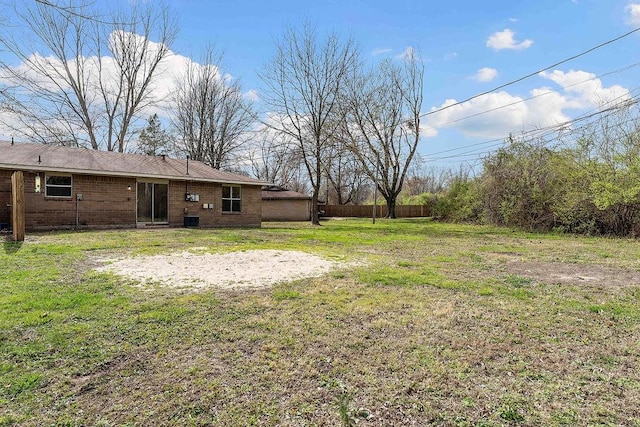 5694/925668/665644/42 W Michael Cole Dr, Fayetteville, AR 72704 - view of yard featuring cooling unit and fence