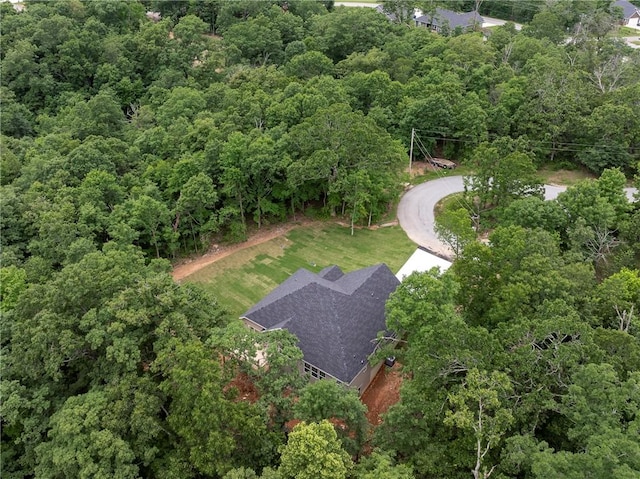 7 Boreray Ln, Bella Vista, AR 72715 - drone / aerial view of a heavily wooded area