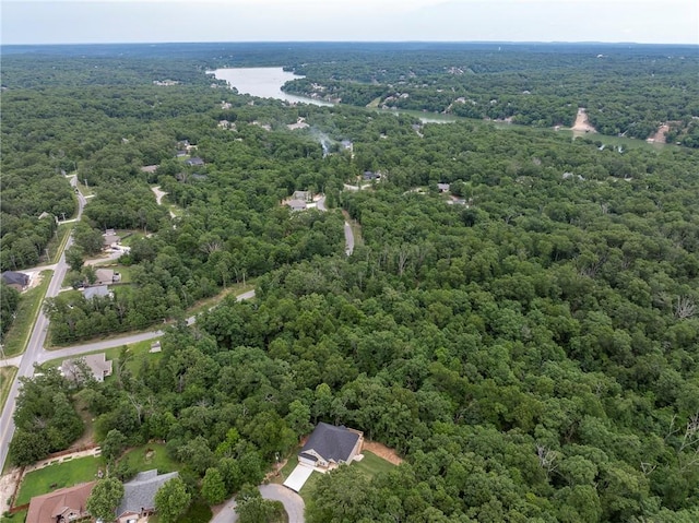 7 Boreray Ln, Bella Vista, AR 72715 - bird's eye view of a forest