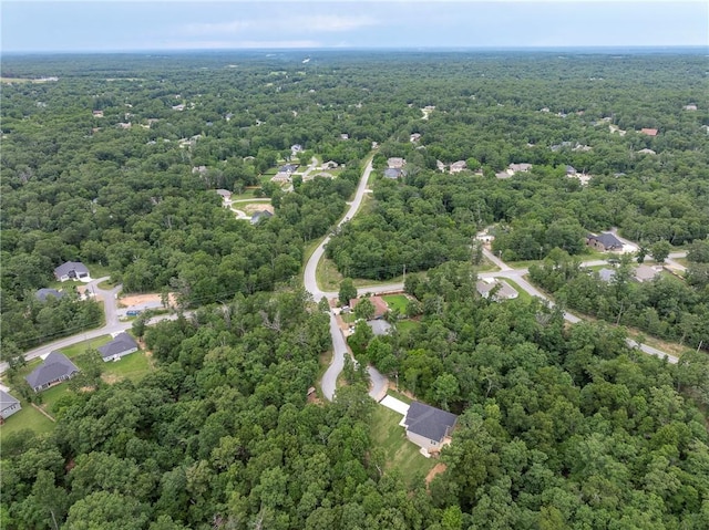 7 Boreray Ln, Bella Vista, AR 72715 - drone / aerial view of a heavily wooded area