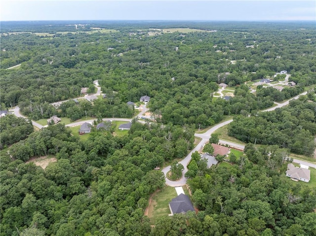 7 Boreray Ln, Bella Vista, AR 72715 - drone / aerial view of a heavily wooded area