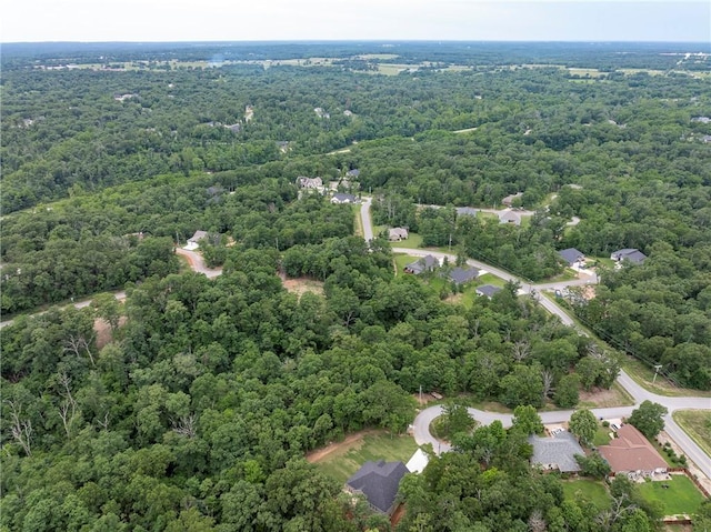 7 Boreray Ln, Bella Vista, AR 72715 - aerial view of a heavily wooded area