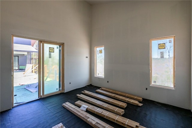 view of empty room