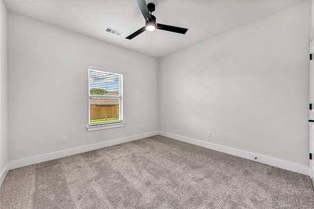 98 N Banner Ave, Farmington, AR 72730 - carpeted empty room featuring a ceiling fan and baseboards