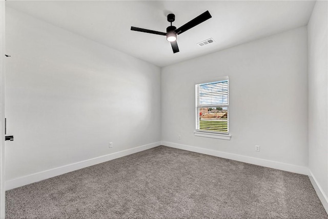 98 N Banner Ave, Farmington, AR 72730 - carpeted empty room featuring ceiling fan and baseboards