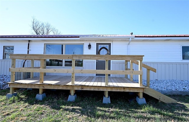12766 Rocky Hill Rd, Prairie Grove, AR 72753 - exterior space featuring a deck
