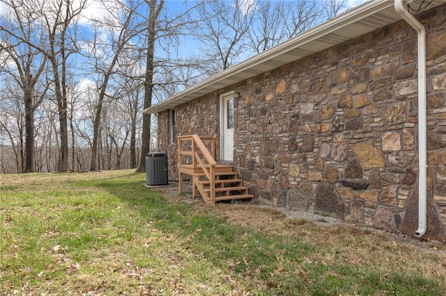 1120 County Road 6012, Berryville, AR 72616 - view of yard with central AC unit