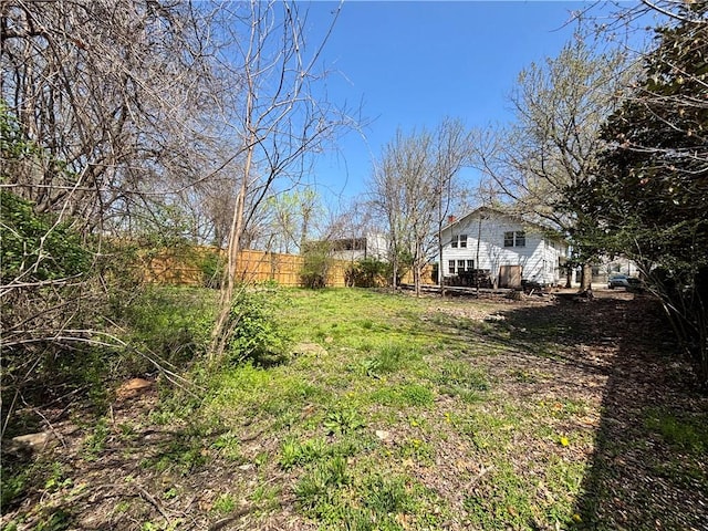 887 S Lt Col Leroy Pond Ave, Fayetteville, AR 72701 - view of yard featuring fence