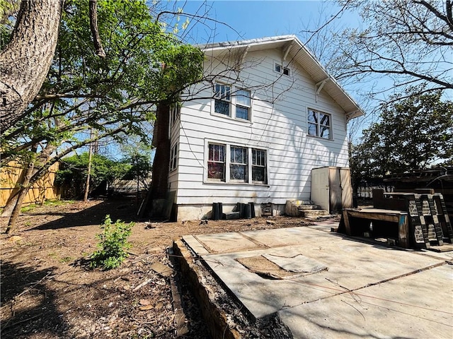 887 S Lt Col Leroy Pond Ave, Fayetteville, AR 72701 - back of house with fence