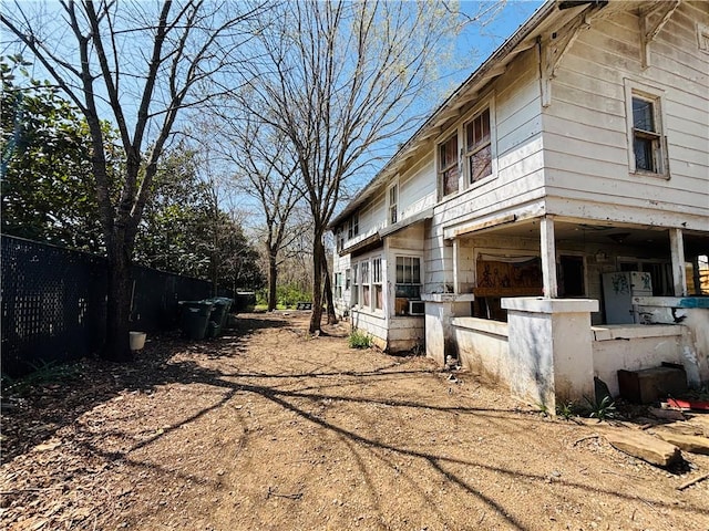 887 S Lt Col Leroy Pond Ave, Fayetteville, AR 72701 - view of side of home featuring fence