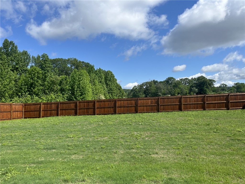 116 Mountain View Dr, Dardanelle, AR 72834 - view of yard