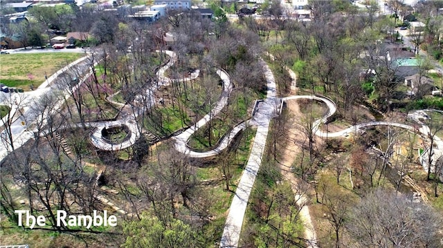 203 S W Ave Unit 1, Fayetteville, AR 72701 - aerial view of property and surrounding area