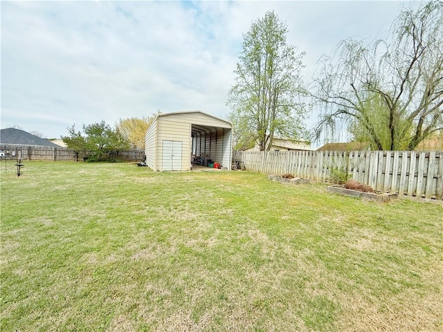 5 Arrowhead Ln, Clarksville, AR 72830 - view of yard with a carport