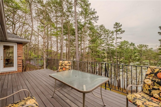 44 Devizis Dr, Bella Vista, AR 72714 - view of wooden terrace