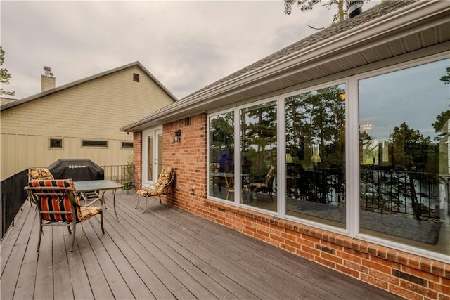 44 Devizis Dr, Bella Vista, AR 72714 - view of wooden terrace