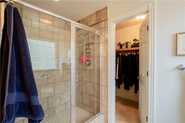 44 Devizis Dr, Bella Vista, AR 72714 - bathroom with a shower stall and a spacious closet