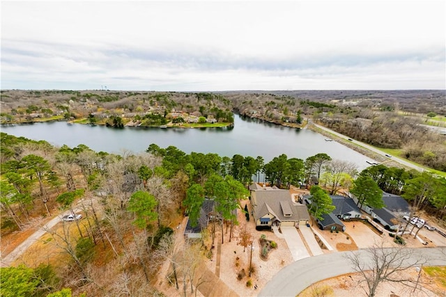 44 Devizis Dr, Bella Vista, AR 72714 - bird's eye view of a nearby body of water