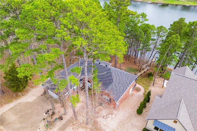 44 Devizis Dr, Bella Vista, AR 72714 - view from above of property with a large body of water