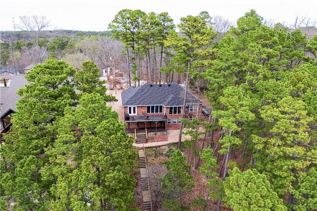 44 Devizis Dr, Bella Vista, AR 72714 - aerial view of property and surrounding area
