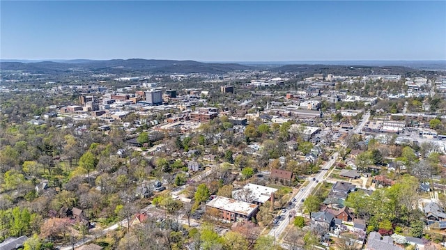 321 E Lafayette St Unit 103, Fayetteville, AR 72701 - aerial view of property's location with mountains