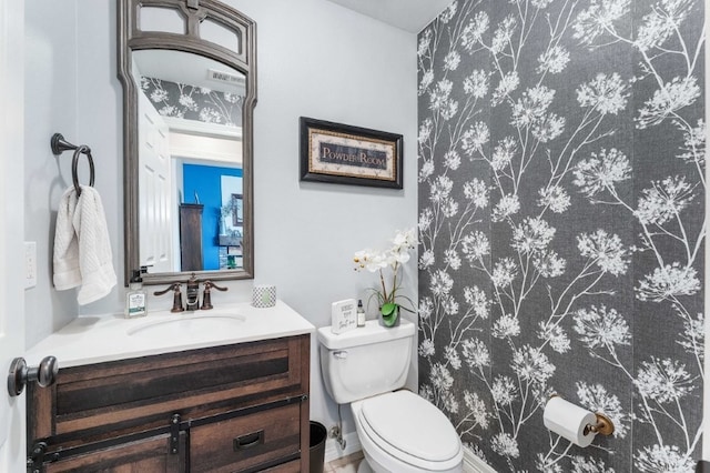 6628 Bernice Ave, Springdale, AR 72762 - half bath featuring toilet and vanity