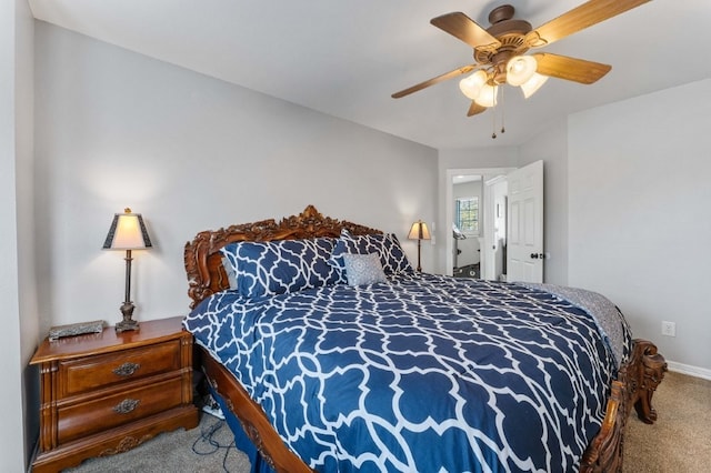 6628 Bernice Ave, Springdale, AR 72762 - carpeted bedroom featuring ceiling fan