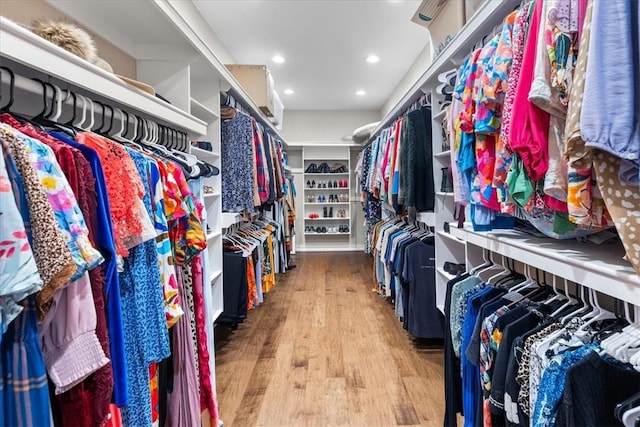 17793 Bluffview Dr, Springdale, AR 72764 - spacious closet featuring wood finished floors