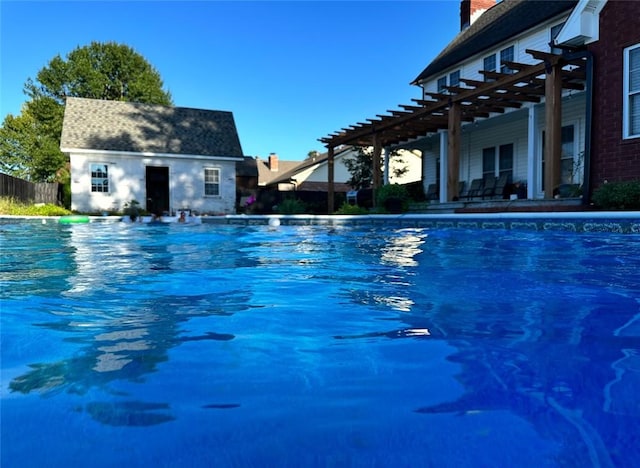 2110 W 8th St, Russellville, AR 72801 - view of swimming pool with a pergola