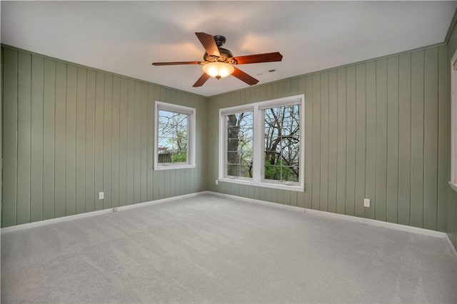 203 N Oklahoma Way, Fayetteville, AR 72701 - carpeted spare room with ceiling fan