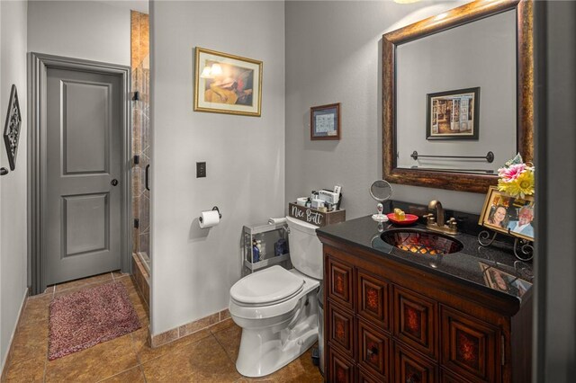 21413 Lakeview Dr, Garfield, AR 72732 - full bath featuring toilet, a shower, and vanity
