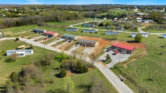drone / aerial view