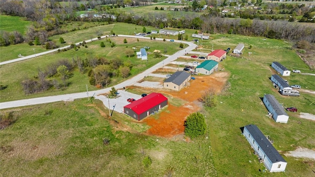 drone / aerial view