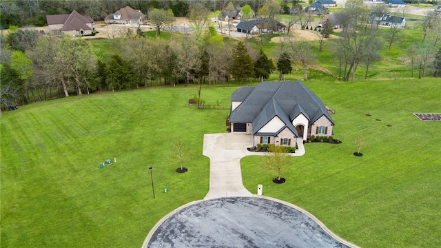 drone / aerial view