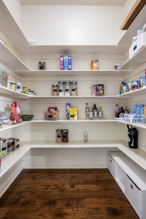 view of pantry