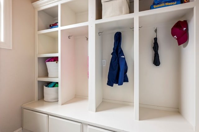 view of mudroom