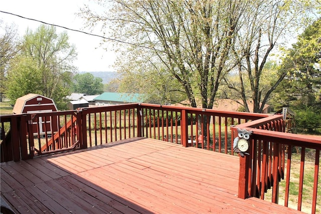 701 Crossbow Rd, Huntsville, AR 72740 - view of wooden deck