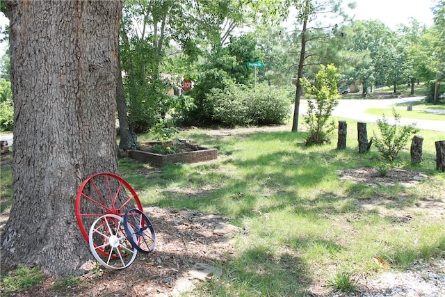 701 Crossbow Rd, Huntsville, AR 72740 - view of yard with a vegetable garden