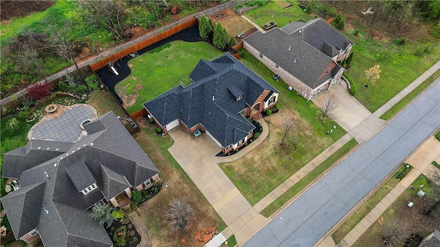 drone / aerial view