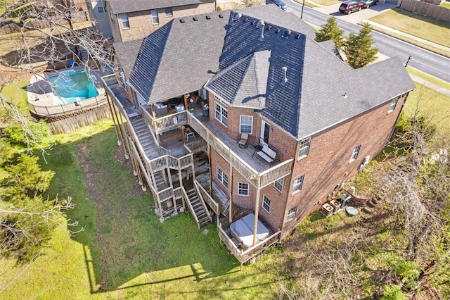 1402 NE Fairwinds Dr, Bentonville, AR 72712 - birds eye view of property