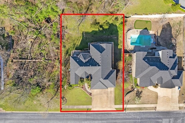 1402 NE Fairwinds Dr, Bentonville, AR 72712 - aerial view