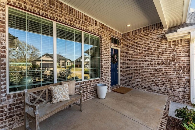 view of patio / terrace featuring a porch