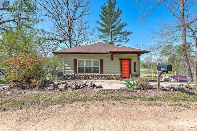 10093 Oklahoma Dr, Rogers, AR 72758 - view of bungalow-style home