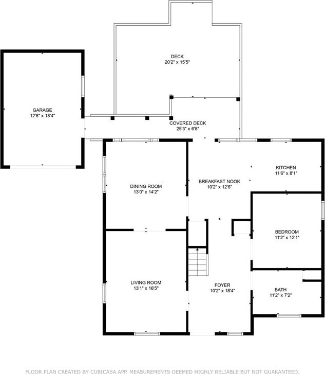 42 Vaughn St, Eureka Springs, AR 72632 - property floor plan