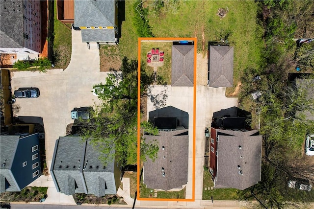 328 Martin Luther King Jr Blvd, Fayetteville, AR 72701 - aerial view of property and surrounding area featuring property boundaries highlighted