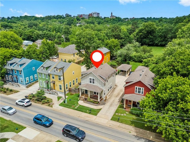 328 Martin Luther King Jr Blvd, Fayetteville, AR 72701 - aerial view of residential area