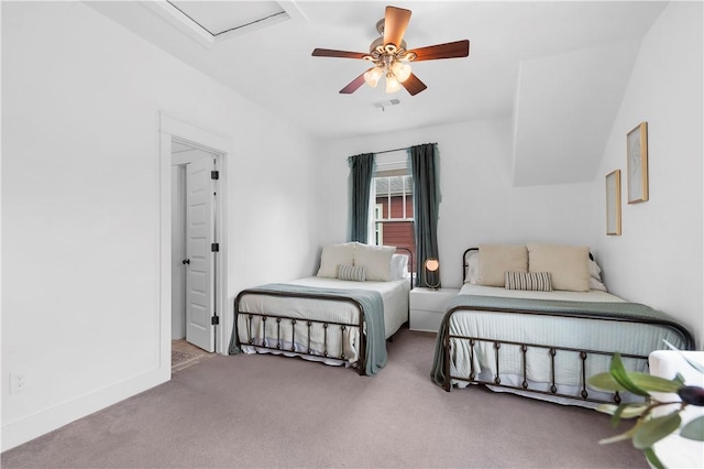 328 Martin Luther King Jr Blvd, Fayetteville, AR 72701 - bedroom featuring carpet floors and a ceiling fan