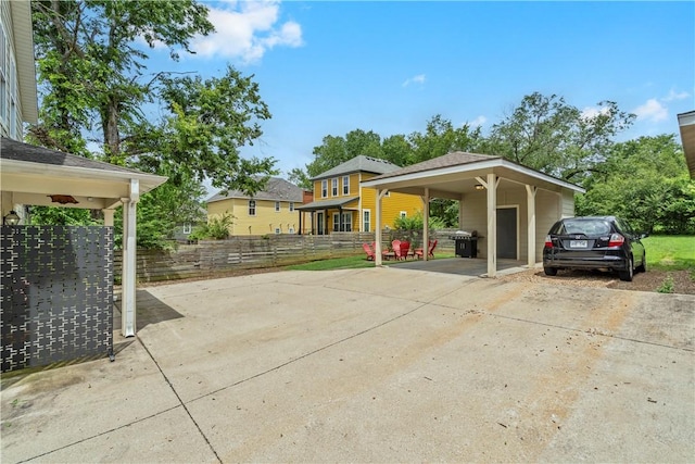 328 Martin Luther King Jr Blvd, Fayetteville, AR 72701 - view of front facade with concrete driveway