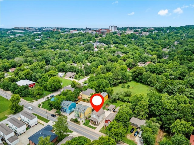 328 Martin Luther King Jr Blvd, Fayetteville, AR 72701 - drone / aerial view